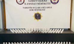 İş yerine narkotik baskını: 11 bin 650 sentetik ecza ele geçirildi