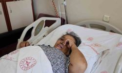 Karnından 40 kilogram kitle çıkarıldı