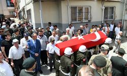 Kıbrıs Gazisi İbrahim Bahçeli son yolculuğuna uğurlandı