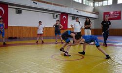 Kız çocuklarının güreş hayali Nesrin Baş'la büyüyor