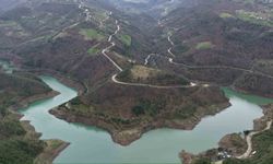 Kocaeli'nin içme suyu kaynağı Yuvacık Barajı'nda yüz güldüren doluluk