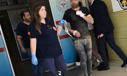 Makineye kaptırdığı parmağı koptu