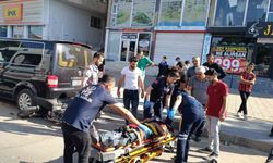 Mardin'de otomobil ile motosiklet çarpıştı: 1 yaralı