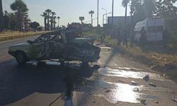 Mersin'de zincirleme trafik kazası: 1 ölü