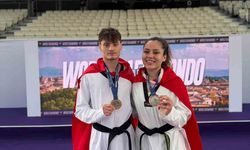 Milli taekwondoculardan 1 altın, bir bronz