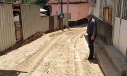 Sel suları köyü esir aldı, maddi hasar meydana geldi