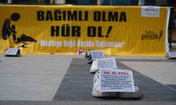 Şırnak'ta uyuşturucuya karşı dikkat çeken sergi: 'Bağımlı olma, hür ol'