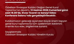 Sivasspor'da gözler yeniden genel kurula çevrildi
