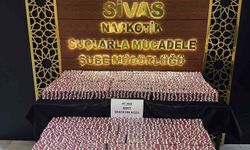 Sivas'ta 133 bin 840 adet uyuşturucu hapla yakalanan zanlılardan biri tutuklandı
