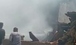 Sivas'ta mutfak tüpü patladı, çıkan yangında bir kişi dumandan etkilendi