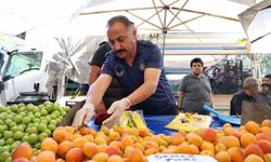 Tezgahtaki teraziyle zabıtanınki uydu, esnaf güvende tam not aldı