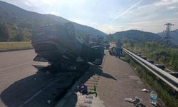 Tokat'ta takla atan otomobildeki 1 kişi öldü, 5 kişi yaralandı