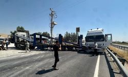 Mardiin'de İki TIR Çarpıştı: 1 Kişi Hafif Yaralandı