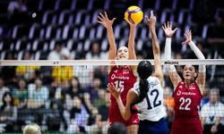 A Milli Kadın Voleybol Takımı, ABD'ye mağlup oldu