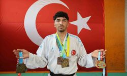 Adanalı milli karateci gözünü olimpiyatlara dikti