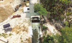 Çanakkale'de kışın yüzde 100 doluluğun ardından taşan Atikhisar Barajı'nda çalışmalar tamamlandı