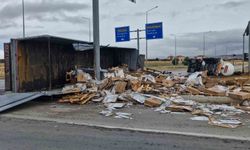Çorum'da tır ile tankerin çarpıştı:2 yaralı