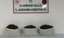 Diyarbakır'da 107 kilo esrar maddesi ele geçirildi