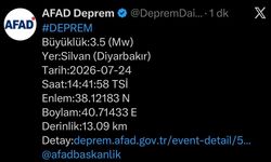 Diyarbakır'da deprem