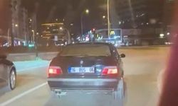 Drift atan sürücüye 345 bin lira ceza