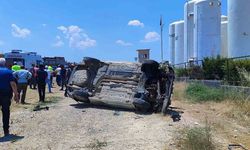 Gaziantep'te otomobil takla attı: 9 yaralı