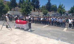 Gaziantep'te polis memuru son yolculuğuna uğurlandı