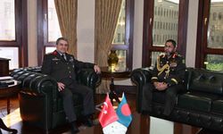 Genelkurmay Başkanı Orgeneral Bayraktaroğlu, Bangladeş Kara Kuvvetleri Komutanı ile görüştü