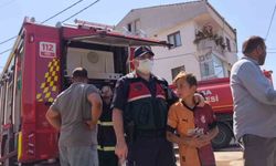 İnegöl'de yumurta deposunda yangın: Minik Huzeyfe'nin gözyaşları yürek burktu