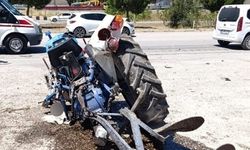 Karabük'te tır ile traktör çarpıştı: 1 ağır yaralı