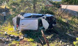 Kastamonu'da otomobil şarampole yuvarlandı: 5 yaralı