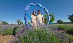Kütahya'da lavanta bahçesi kırsal turizmin gözdesi oldu
