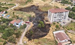 Otluk alanda çıkan yangın yerleşim yerlerine sıçramadan söndürüldü