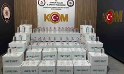 Samsun'da 900 litre kaçak etil alkol ele geçirildi