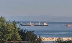 Tekirdağ açıklarında 4 gün önce karaya oturan çeltik yüklü gemi kurtarıldı