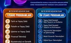 Yükseköğretimde 16 yeni program açılıyor