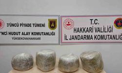 Yüksekova'da 11 kilo skunk ele geçirildi