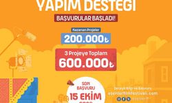 7. Esenler Film Festivali kapsamında 'Kısa Film Yapım Desteği' başvuruları başladı