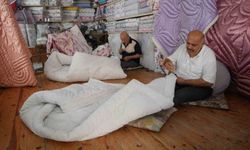 Ankara'da üç kuşaktır yorgancılık yapan mesleğin son temsilcilerinden olan esnaf çırak bulamıyor