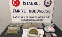 Bağcılar'da iş yerine uyuşturucu operasyonu: 1 kilo 740 gram esrar ele geçirildi