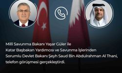 Bakan Güler, Katarlı mevkidaşı Al Thani ile görüştü