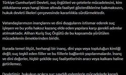 Bakan Gürlek: 'İnanç ve dini değerler, hiçbir şekilde suç faaliyetlerinin aracı veya kalkanı haline getirilemez'