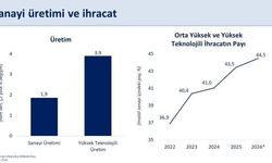 Bakan Şimşek: 'Sanayi üretimimiz ikinci çeyrekte yıllık yüzde 1,9 büyüdü'