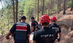 Burdur'da kayalıklardan düşen vatandaş ekiplerin müdahalesiyle kurtarıldı