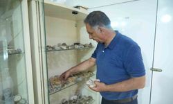 Çobanlık yaparken başlayan taş merakı 40 yıllık koleksiyona dönüştü