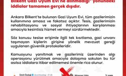 DMM: 'Ankara Güvenpark'ta eylem yapan er gazilerin Bilkent Gazi Uyum Evi'ne alınmadığı' yönündeki iddialar gerçek dışıdır'