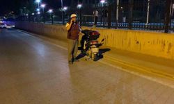 Elektrikli motosikletiyle alkollü yakalandı, 52 bin lira ceza yedi
