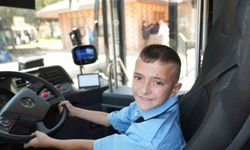ESHOT, minik Edip'in hayalini gerçeğe dönüştürdü