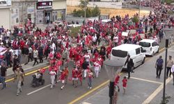 Gaziantep'te 30 Ağustos zafer yürüyüşü ve basket takımı lansmanı yapıldı