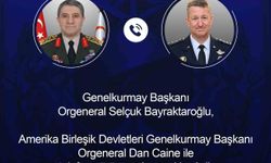 Genelkurmay Başkanı Orgeneral Bayraktaroğlu, ABD'li mevkidaşı Caine ile görüştü