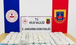 Kilis'te 90,5 kilo uyuşturucu ele geçirildi